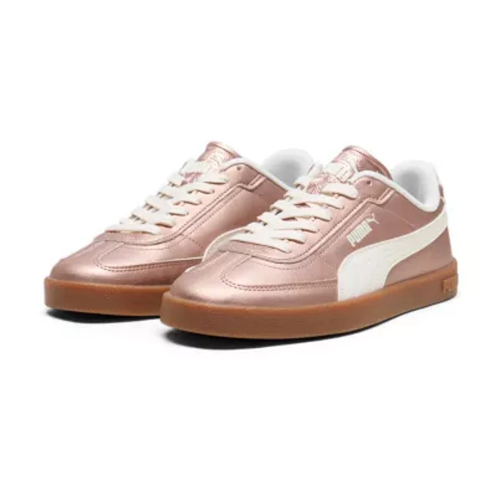 PUMA Womens Club Ii Era Metallic Sneakers