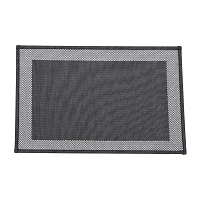 Linery Marlena 2-pc. Woven Textured Washable Skid Resistant Indoor Rectangular Rug Set