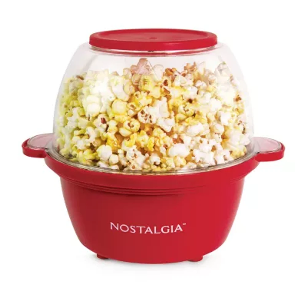 Nostalgia Retro Stirring Electric Popcorn Machine