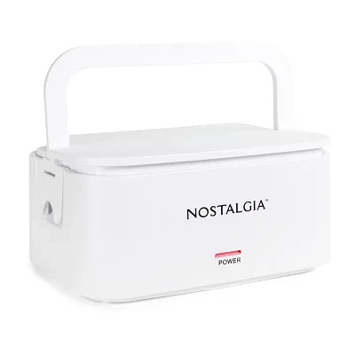 Nostalgia 32oz Portable Heated Lunchbox Slow Cooker