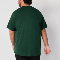 Stylus Big and Tall Mens V Neck Short Sleeve T-Shirt