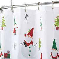 Avanti Tree Gnomes Shower Curtain