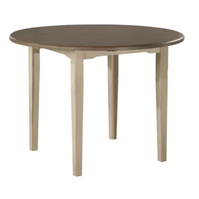 Hillsdale House Clarion Round Wood-Top Dining Table