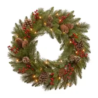 National Tree Co. Bristle Berry Wreath