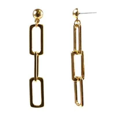 Bold Elements 1 Pair Drop Earrings