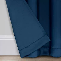 Eclipse Darrell Rod Pocket Blackout Single Curtain Panel