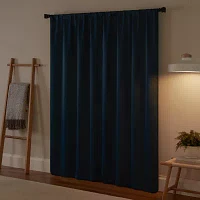 Eclipse Darrell Rod Pocket Blackout Single Curtain Panel