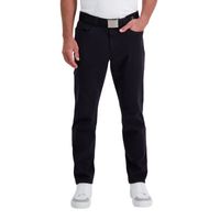 Haggar® The Active Series™ City Flex Cotton Traveler Mens Straight Fit Flat Front Pant