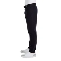 Haggar® The Active Series™ City Flex Cotton Traveler Mens Straight Fit Flat Front Pant