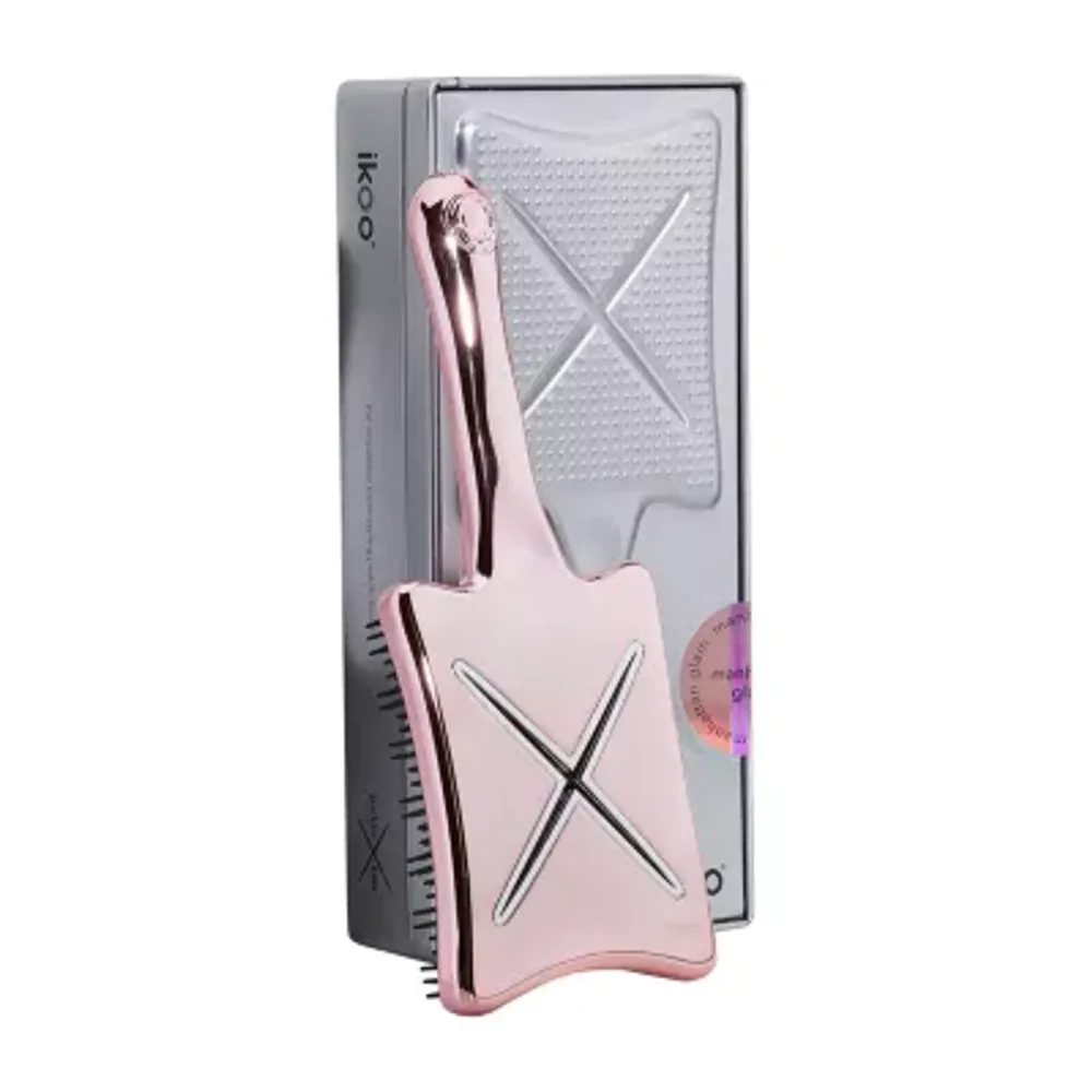Ikoo Paddle X Pops Pink Hair Brush Brush