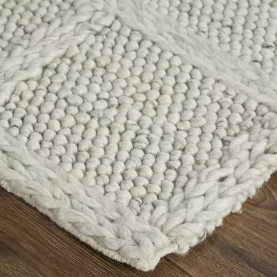 Weave And Wander Genet Solid Flatweave Indoor Rectangle Area Rugs