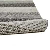 Weave And Wander Genet Solid Flatweave Indoor Rectangle Area Rugs