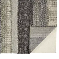 Weave And Wander Genet Solid Flatweave Indoor Rectangle Area Rugs