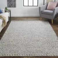 Weave And Wander Genet Solid Flatweave Indoor Rectangle Accent Rugs