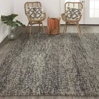 Weave And Wander Genet Solid Flatweave Indoor Rectangle Area Rugs