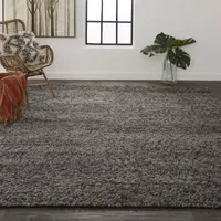 Weave And Wander Genet Solid Flatweave Indoor Rectangle Accent Rugs