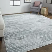 Weave And Wander Halton Dots Machine Made Indoor Rectangle Accent Rugs