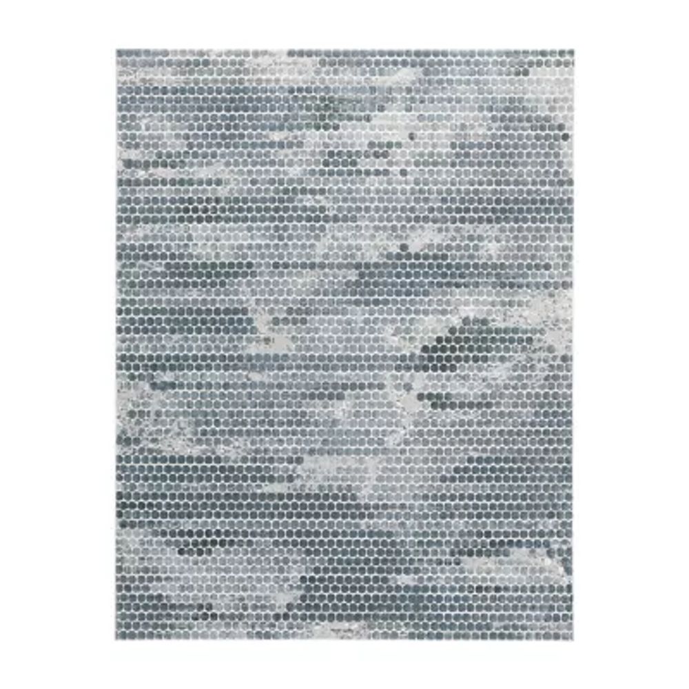 Weave And Wander Halton Dots Machine Made Indoor Rectangle Accent Rugs