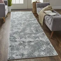 Weave And Wander Halton Diamond Machine Made Indoor Rectangle Runners