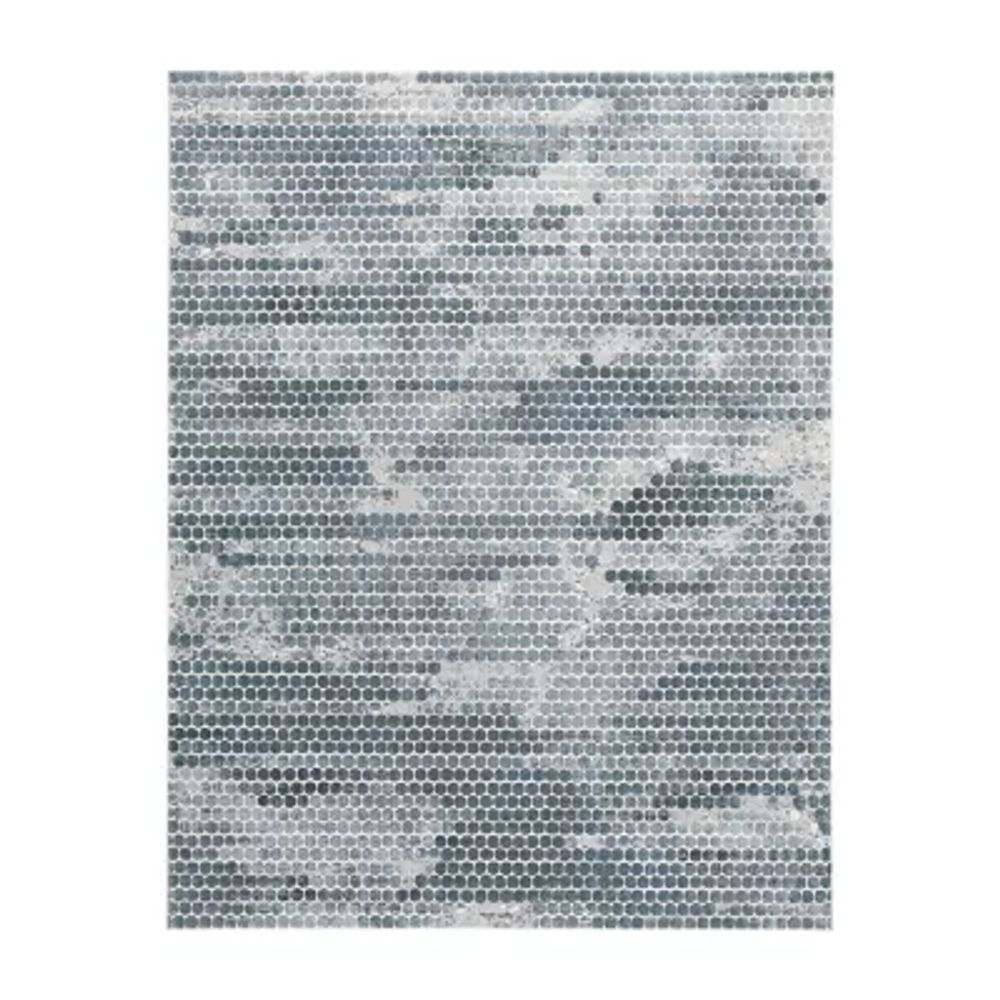 Weave And Wander Halton Dots Machine Made Indoor Rectangle Area Rugs