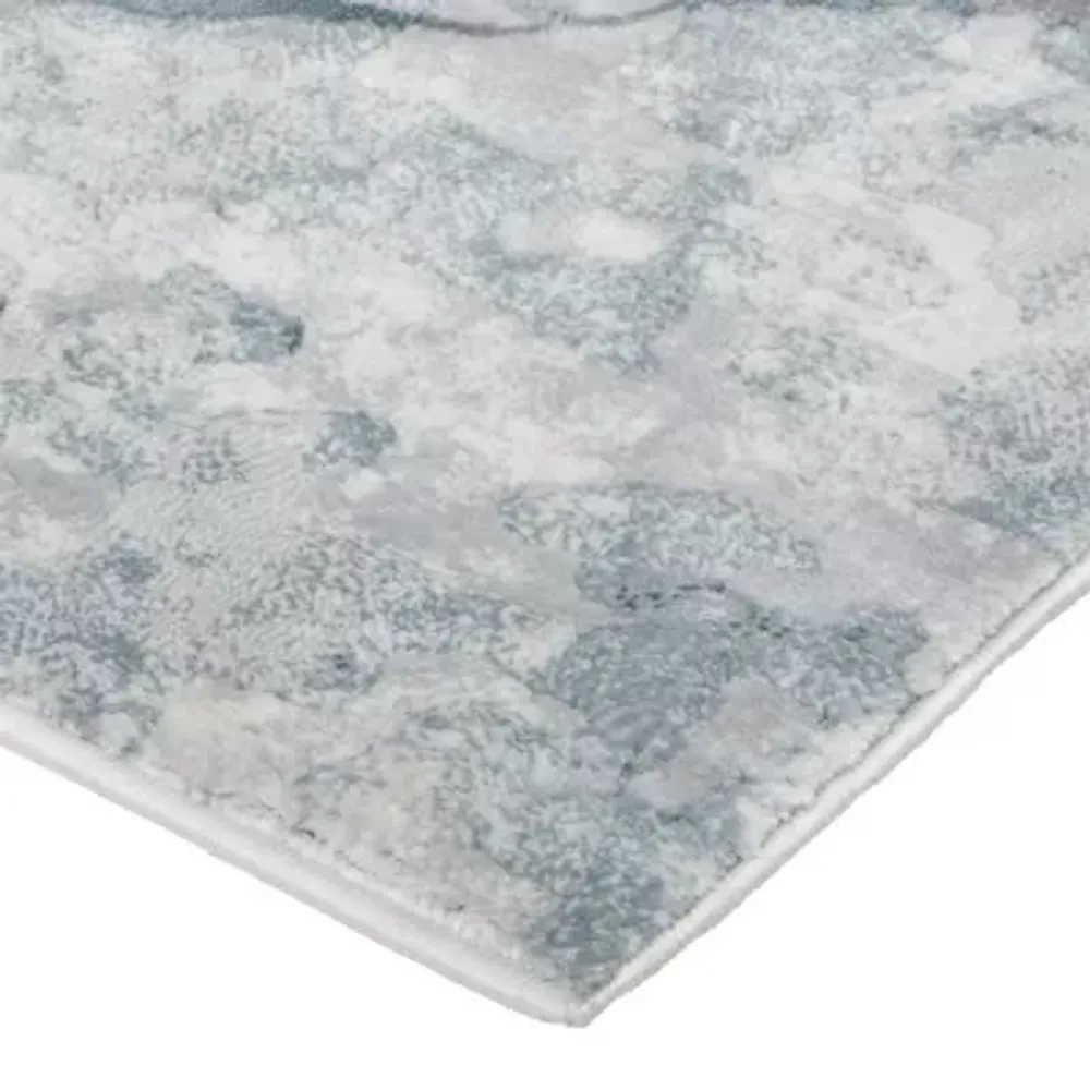 Weave And Wander Halton Abstract Machine Made Indoor Rectangle Area Rugs
