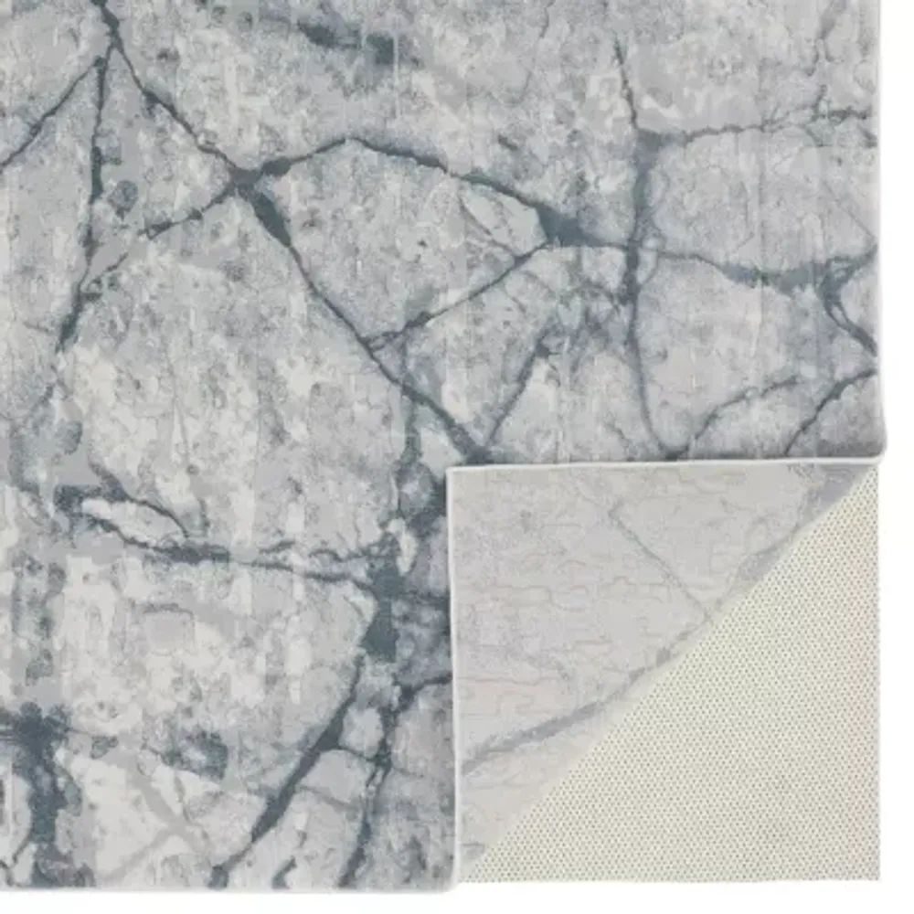 Weave And Wander Halton Abstract Machine Made Indoor Rectangle Area Rugs