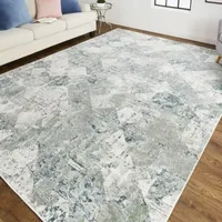 Weave And Wander Halton Diamond Machine Made Indoor Rectangle Area Rugs