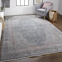 Weave And Wander Gilford Medallion Machine Made Indoor Rectangle Area Rugs