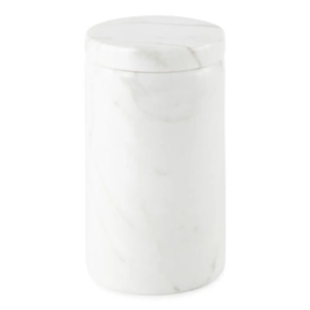 Classic Marble Bathroom Canister