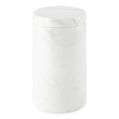 Classic Marble Bathroom Canister