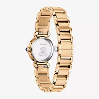 Citizen Womens Gold Tone Stainless Steel Bracelet Watch Em1123-89d