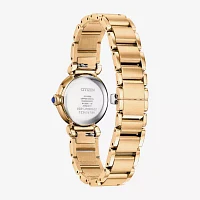 Citizen Womens Gold Tone Stainless Steel Bracelet Watch Em1123-62x