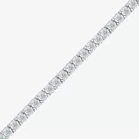 (H-I / I1) 2 CT. T.W. Lab Grown White Diamond 10K Gold 7.25 Inch Tennis Bracelet