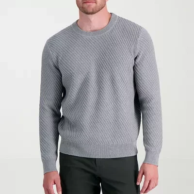 Haggar® Men's Long Sleeve Crew Sweater