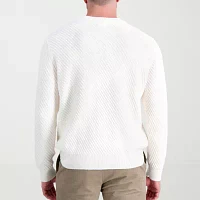 Haggar® Men's Long Sleeve Crew Sweater