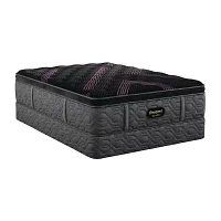 Beautyrest Black® Series Two 16.25" Plush Pillow Top - Mattress + Box Spring