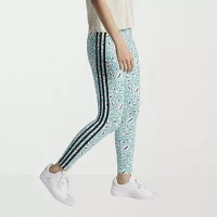 adidas Essentials 3 Stripe Animal Print Legging