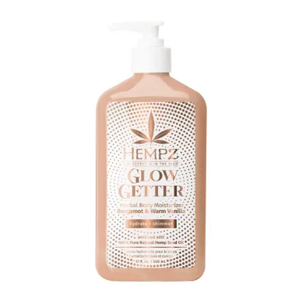 Hempz Glow Getter Herbal Body Moisturizer 17 Oz.