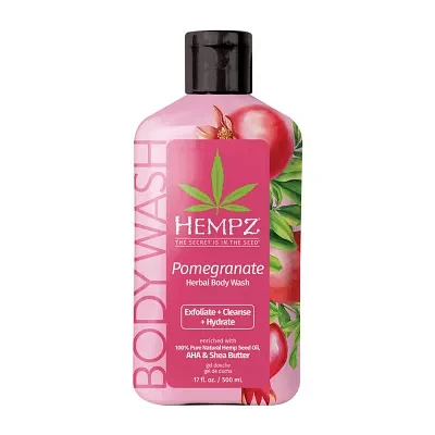 Hempz Pomegranate Herbal Body Wash 17 Fl.Oz.