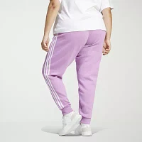 adidas Essentials 3 Stripes Fleece Jogger (Plus Size)