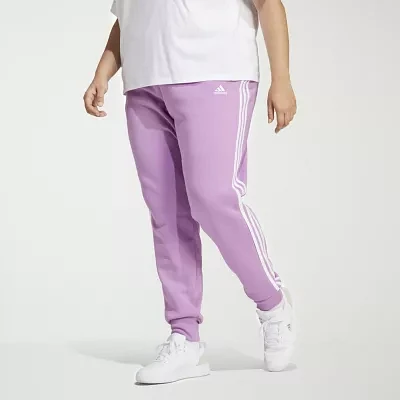 adidas Essentials 3 Stripes Fleece Jogger (Plus Size)