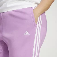 adidas Essentials 3 Stripes Fleece Jogger (Plus Size)