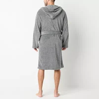 St. John's Bay Mens Long Sleeve Long Length Robe