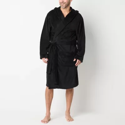 St. John's Bay Mens Long Sleeve Length Robe