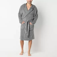 St. John's Bay Mens Long Sleeve Long Length Robe