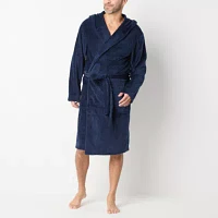 St. John's Bay Mens Long Sleeve Length Robe