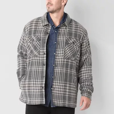 Frye and Co. Mens Big Tall Shirt Jacket