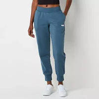 PUMA Womens Mid Rise Cuffed Sweatpant