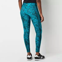 Reebok Womens High Rise Full Length Leggings