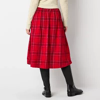 St. John's Bay Womens Long Flared Skirt